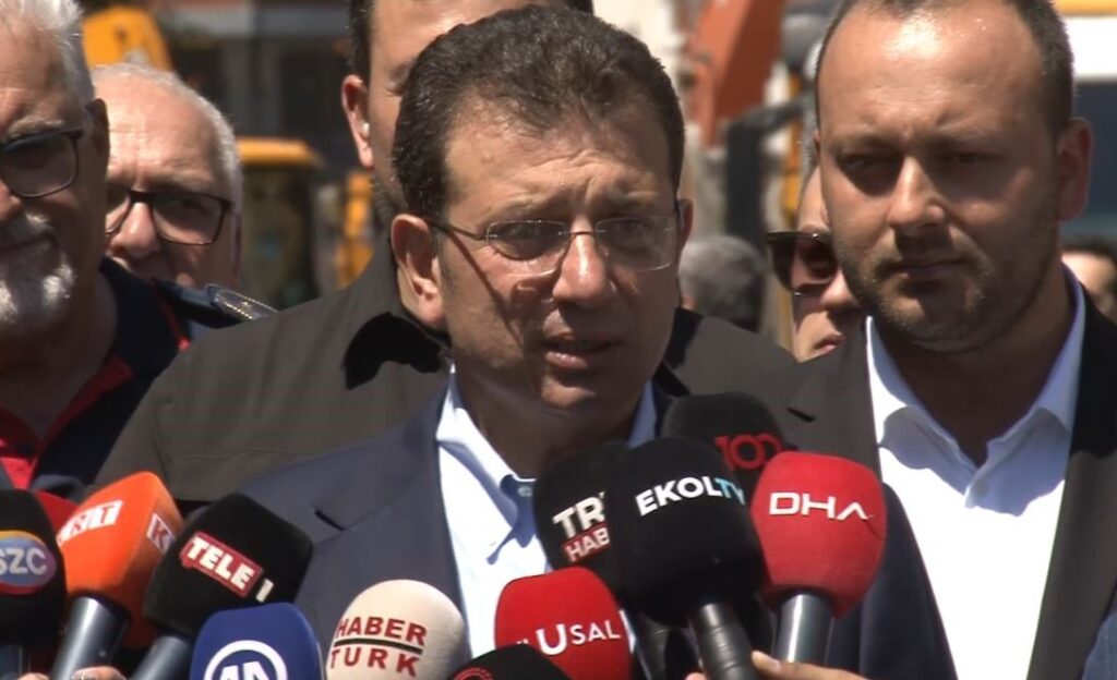 Istanbul Metropolitan Municipality Mayor Imamoglu: ‘1 and a half floors of illegal construction have been built on top of the licensed building’