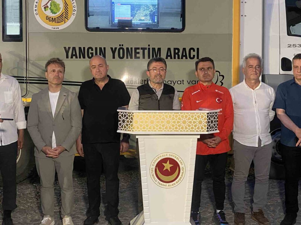 Minister of Agriculture and Forestry Yumaklı: ‘300 hectares of land are affected’