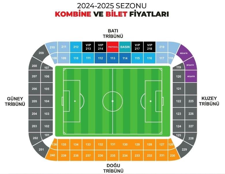 Season tickets are going on sale at Samsunspor