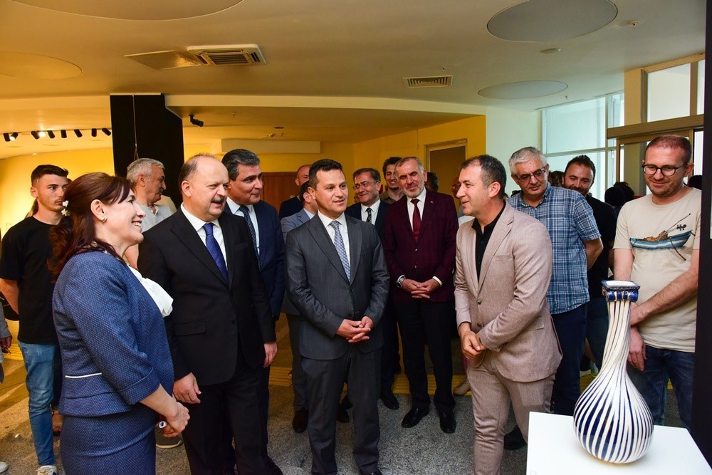 The end-of-year exhibition of Kastamonu University students received great acclaim