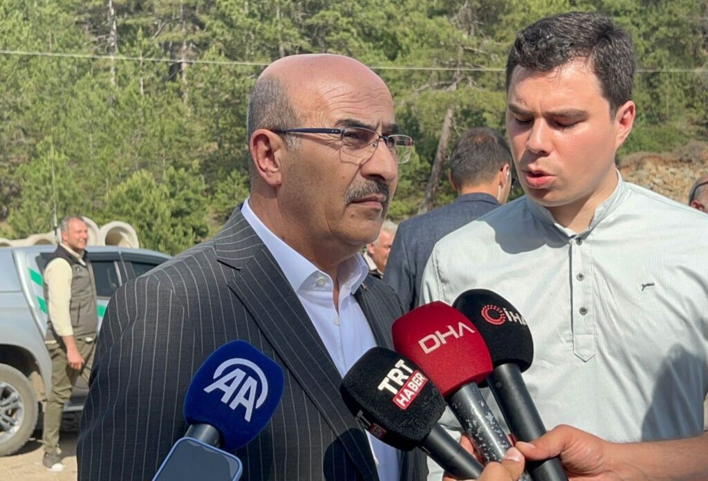 The Governor of Bursa announced: 100 hectares of forest land burned