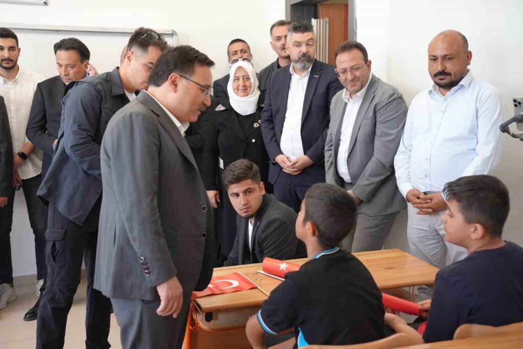 The name of Kayseri’s first terrorism martyr was given to the newly opened middle school