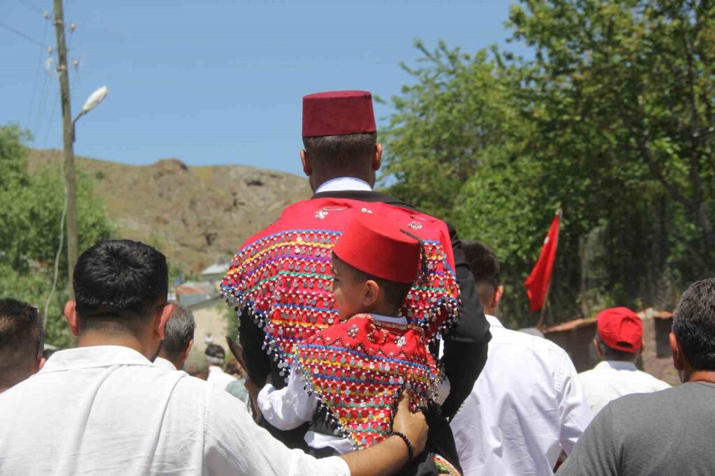 They kept centuries-old traditions alive at the village wedding