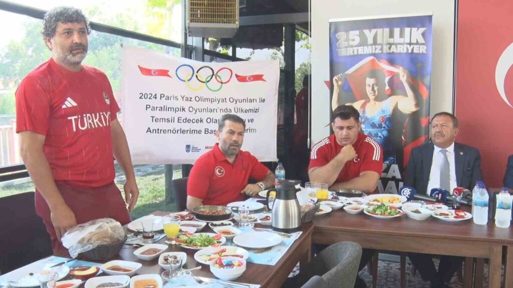 Ankara Mayor Yavaş met with athletes who will participate in the Olympics.