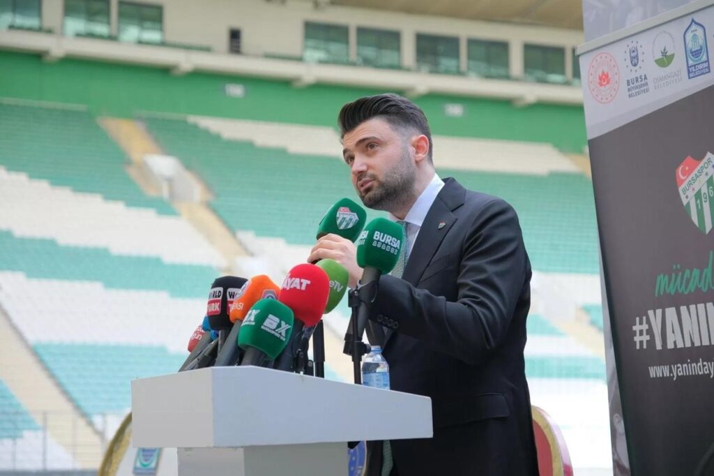 Bursaspor President Enes Çelik: ‘We are ready to make any decision, including stepping down from the duty’