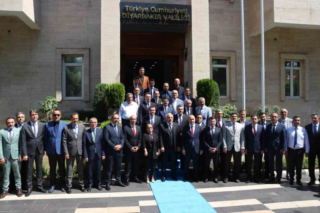 Governor of Diyarbakır, Murat Zorluoğlu, has taken office.