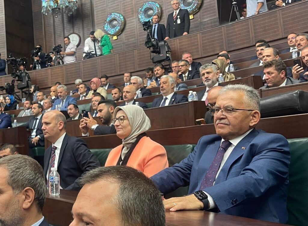 President Büyükkılıç listened to President Erdoğan’s addresses in the Grand National Assembly of Turkey