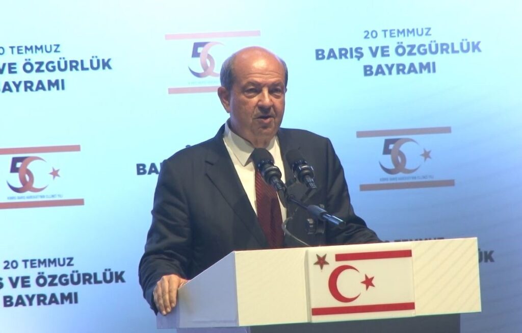 President of the TRNC Ersin Tatar: “We continue to see a stronger TRNC with the support of Turkey.”