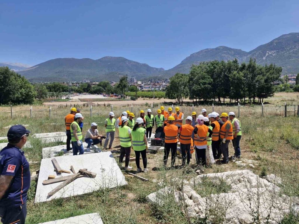 Search and rescue training was provided to youth sports personnel in the earthquake