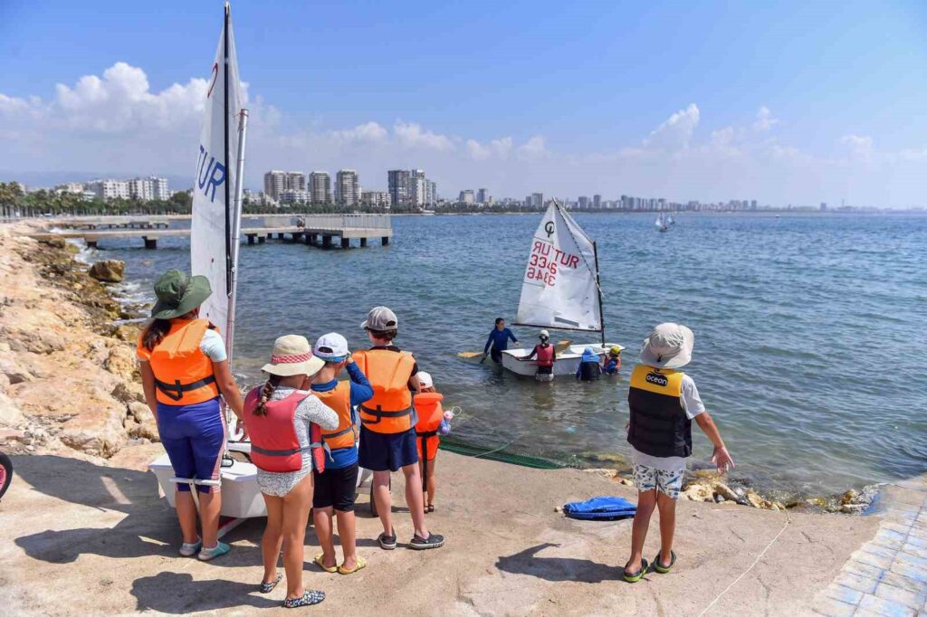 The Water Sports Center in Mersin is attracting great interest.