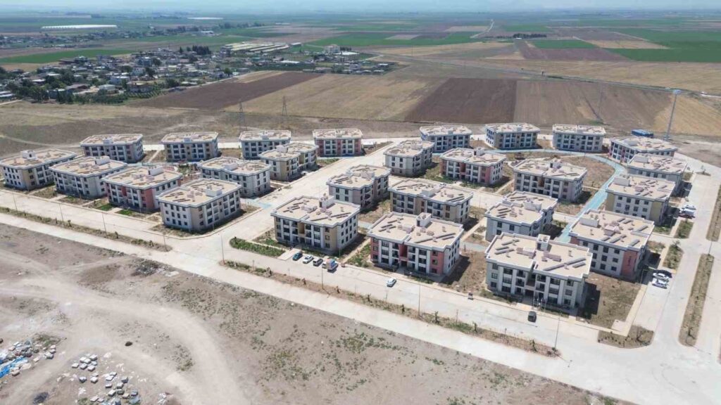 It was an empty land where animals grazed, which became a living center with the earthquake housing built in 8 months.