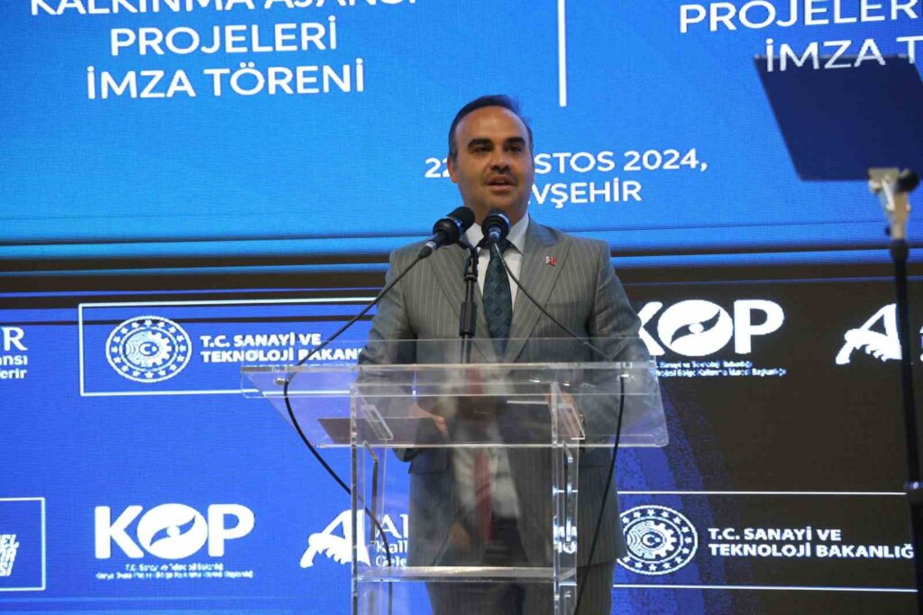Minister Kacır: “We have increased the annual export of our industrial products from 34 billion dollars to 241 billion dollars in 22 years.”