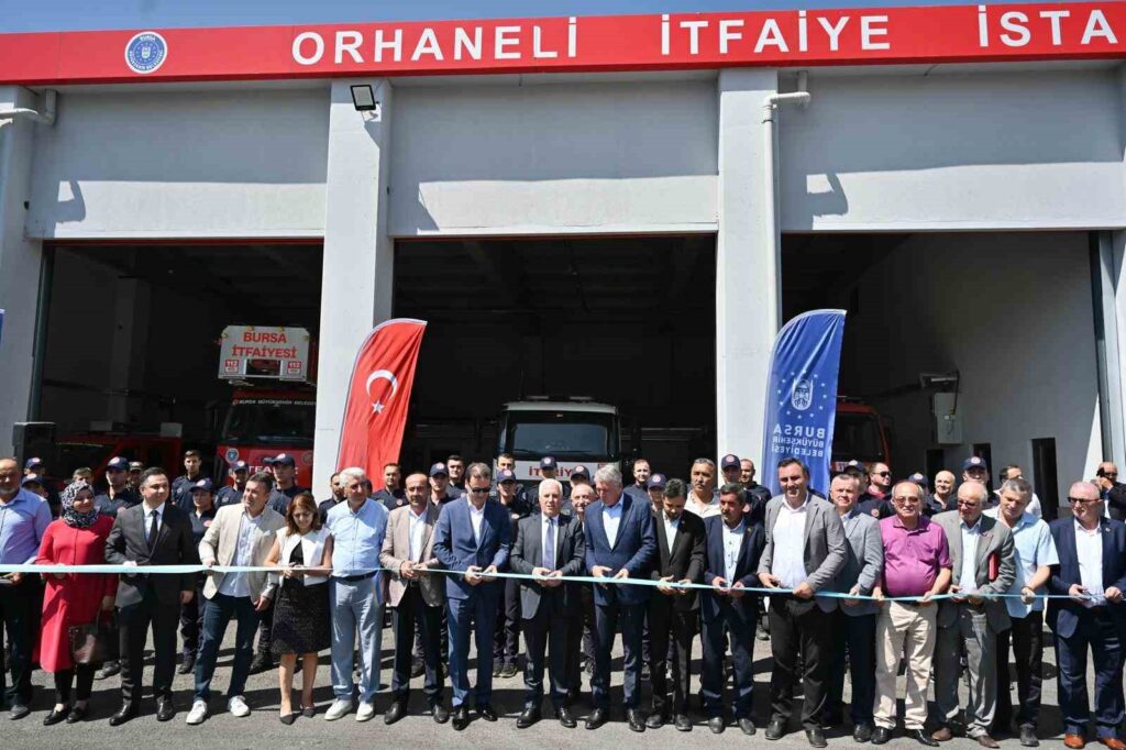 New fire station from Bursa Metropolitan Municipality to the mountain region