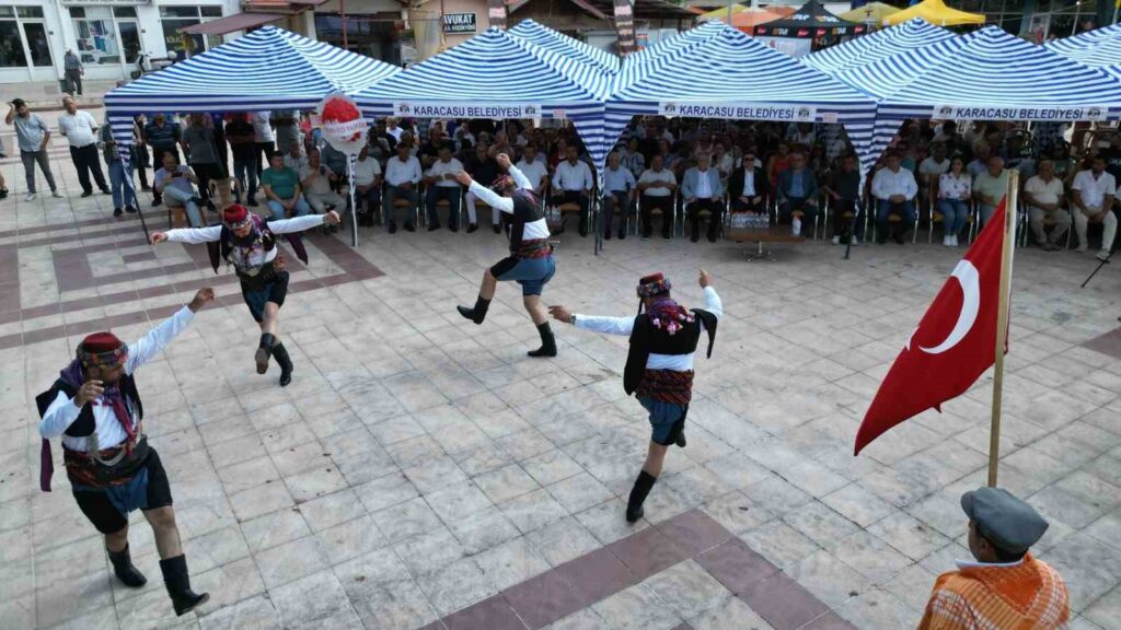 The festival excitement has begun in Karacasu.