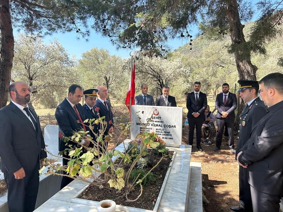 The martyrs from Datça were not forgotten on Victory Day.