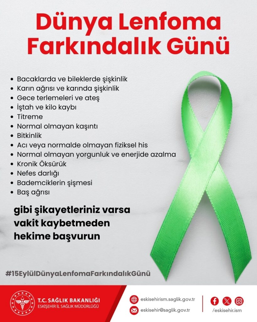 Early diagnosis saves lives in lymphoma disease.