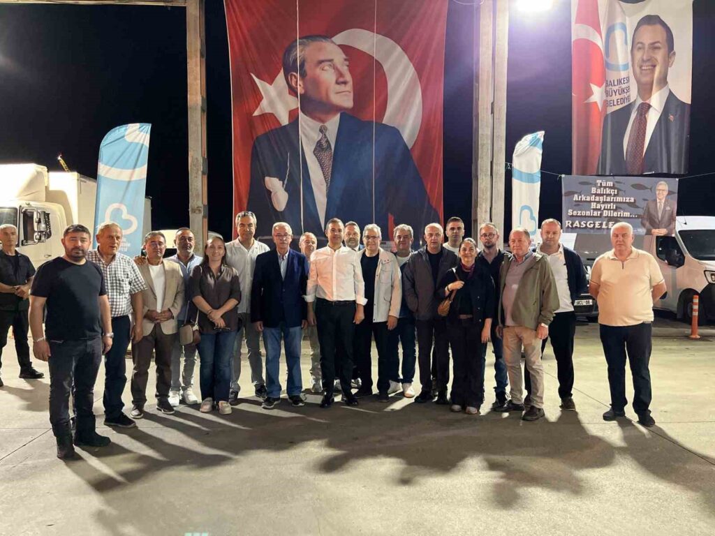 Fishing ban lifted: The first auction was held in Bandırma.