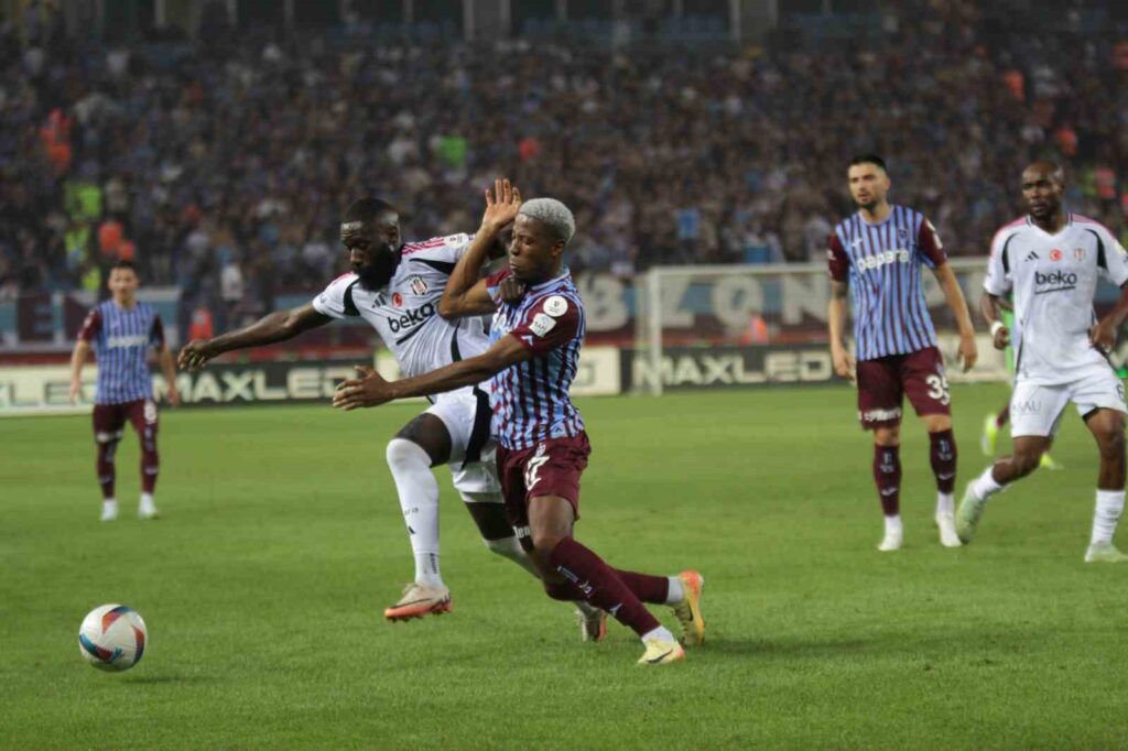 Trendyol Super League: Trabzonspor: 1 – Beşiktaş: 1 (First half)