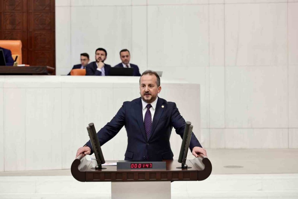 AK Party Bursa Deputy Refik Özen spoke at the parliamentary podium:
