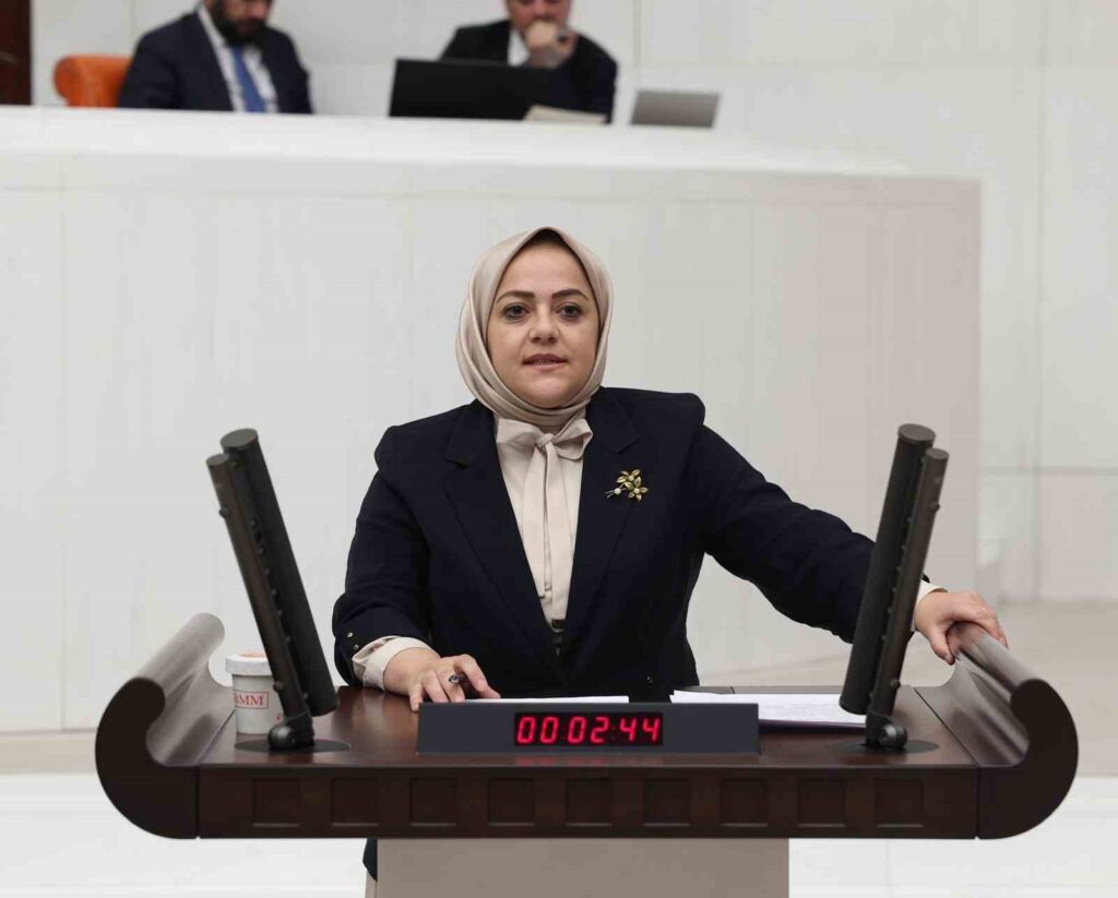 Denizli deputy Ün criticized the newborn baby gang.