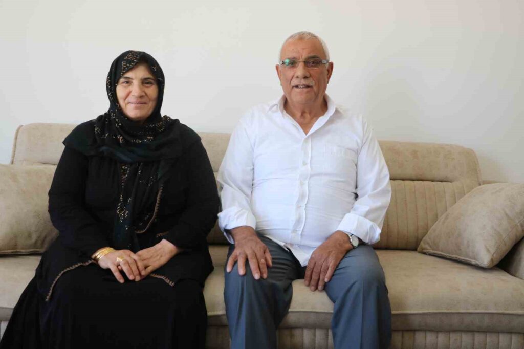Earthquake victims in Şanlıurfa are experiencing the joy of returning to their homes.