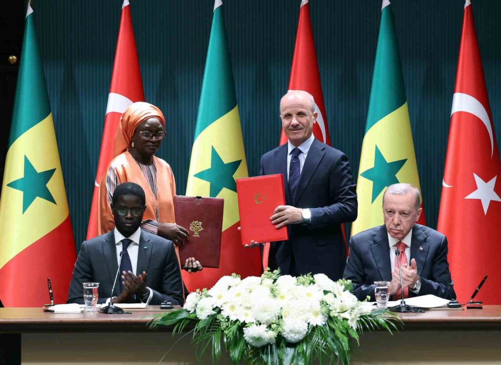 Five agreements between Turkey and Senegal.