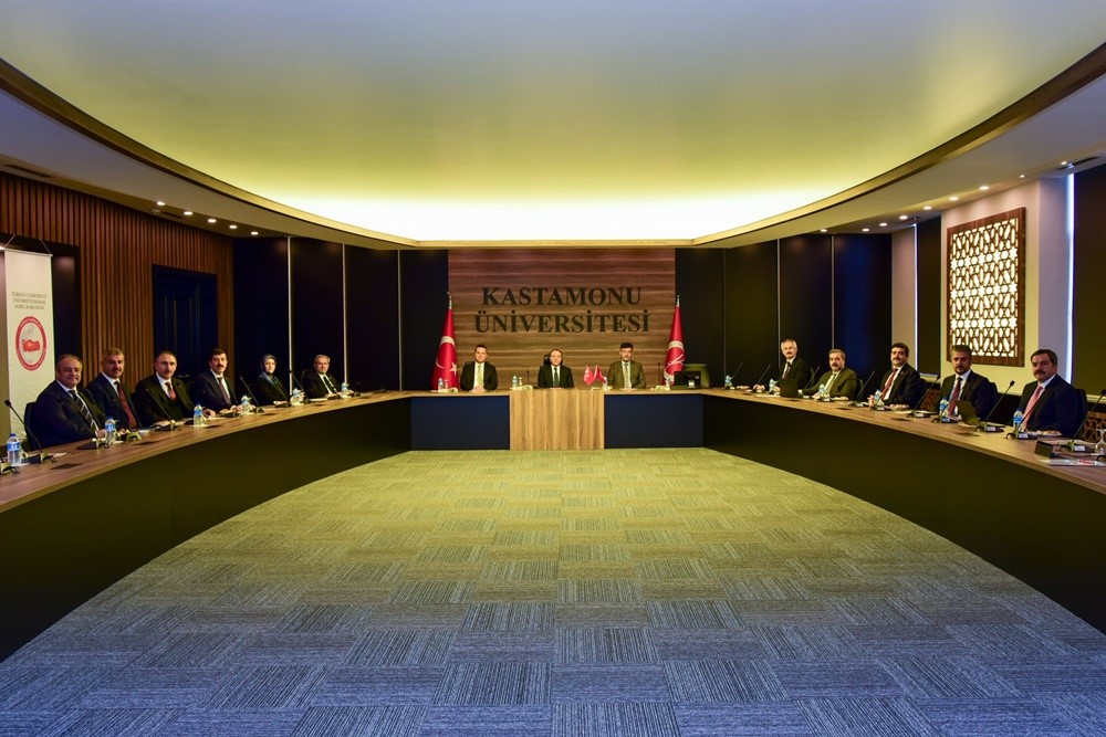Kastamonu University hosted the YÖK (Higher Education Council) meeting.