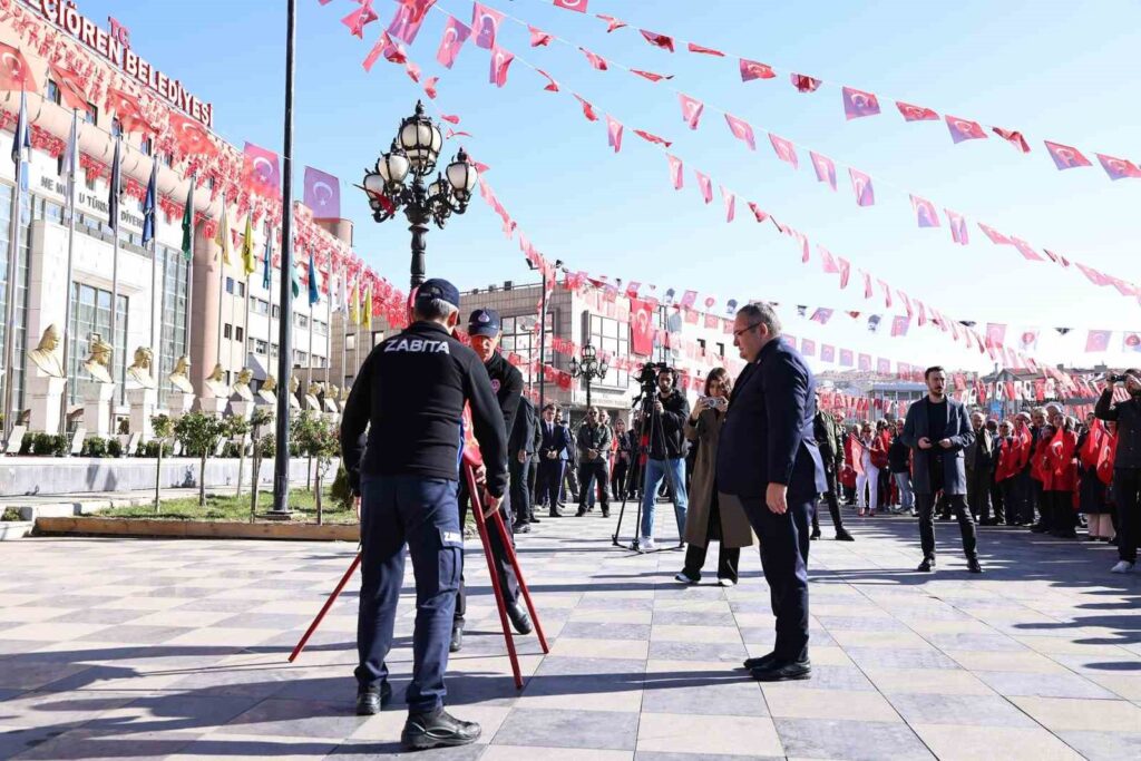 The 101st anniversary of the Republic Day was celebrated in Keçiören.