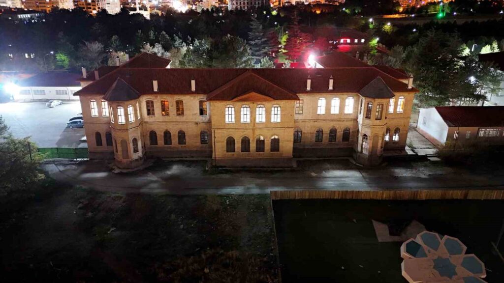 The lights of the 108-year-old historical high school never go out.