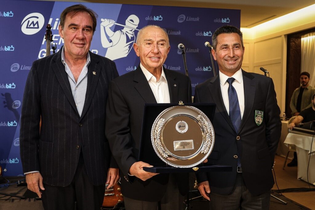 The Limak Kemer Golf Cup 2024 awards were presented to their owners.