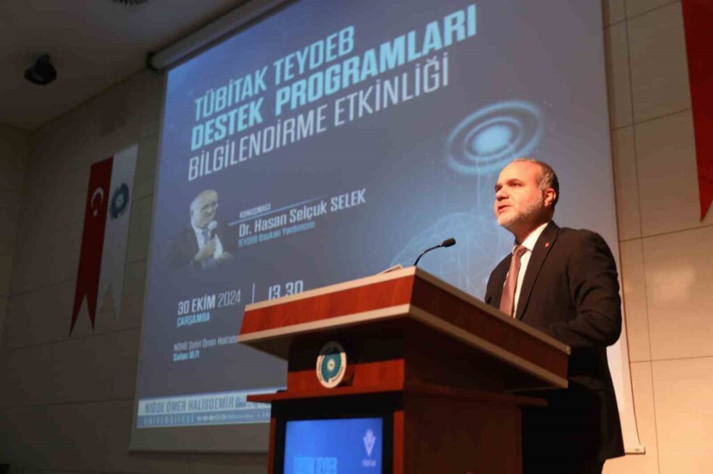 TÜBİTAK TEYDEB Support Programs Introduced at NÖHÜ