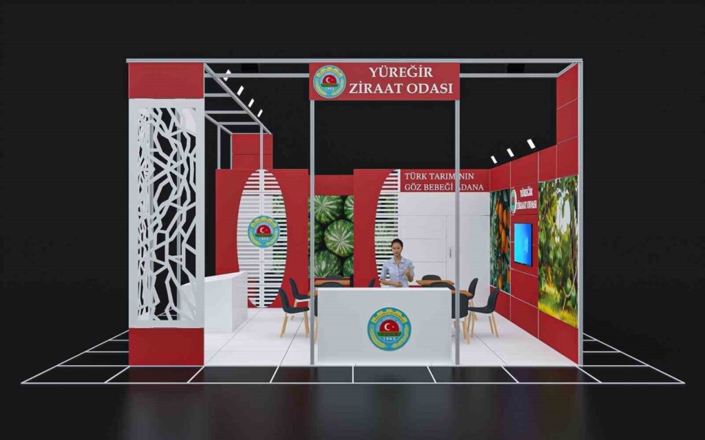 Yüreğir Agricultural Chamber will take its place at the Agriculture Fair.
