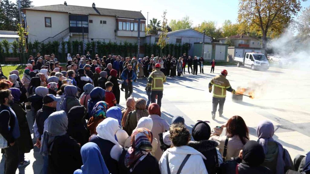 Disaster preparedness training in Başiskele
