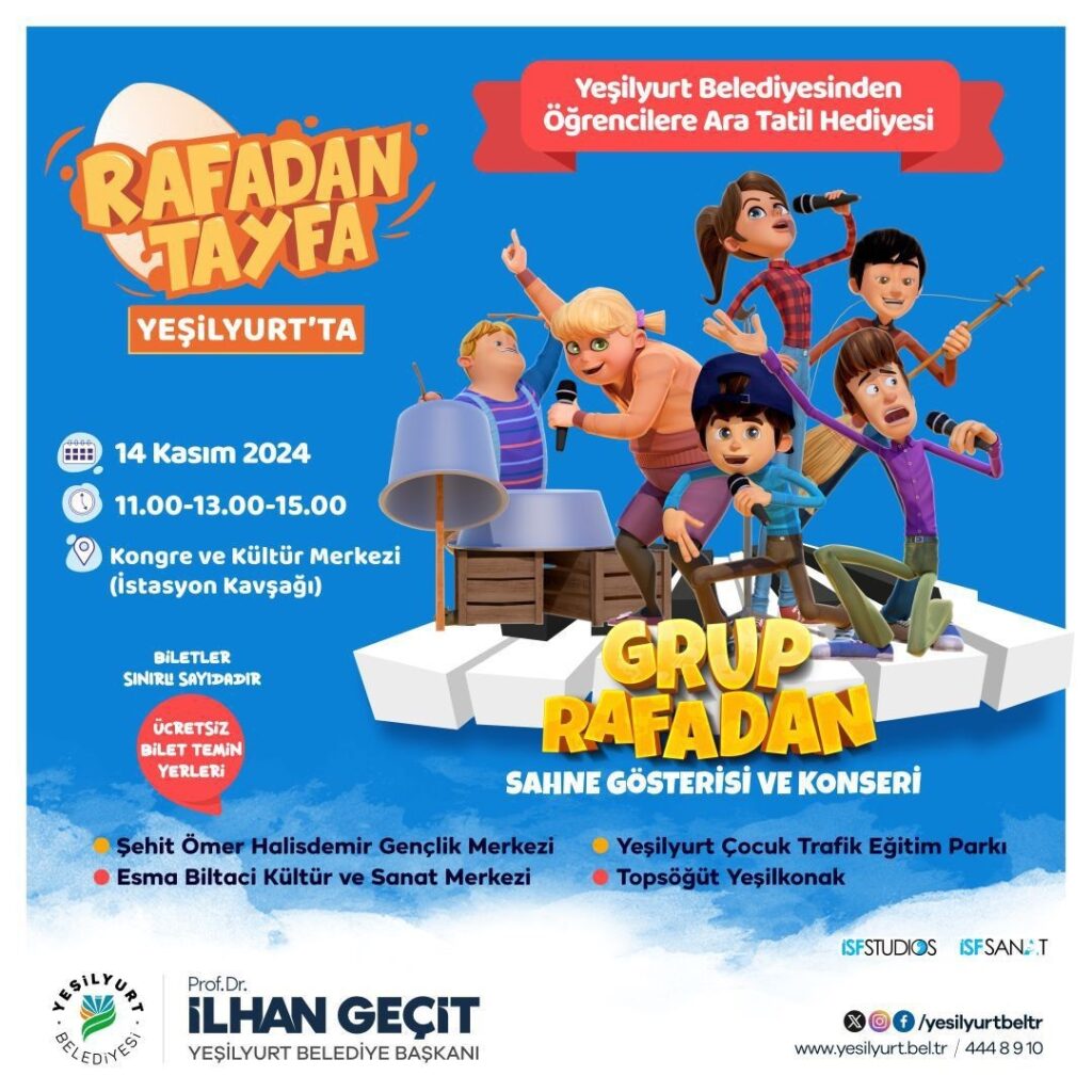 Gift for students during the mid-term break from Yeşilyurt Municipality