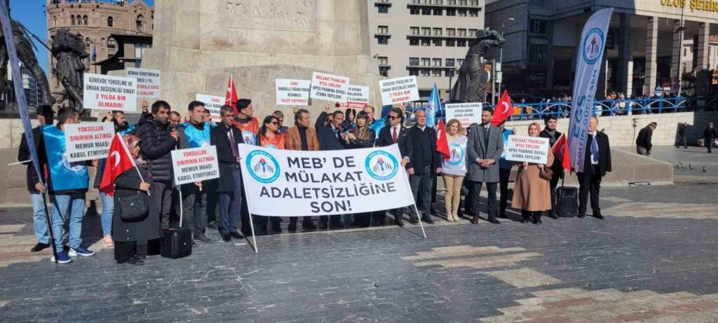 Press release from Eğitim Gücü Sen for ‘interview victim teachers’.