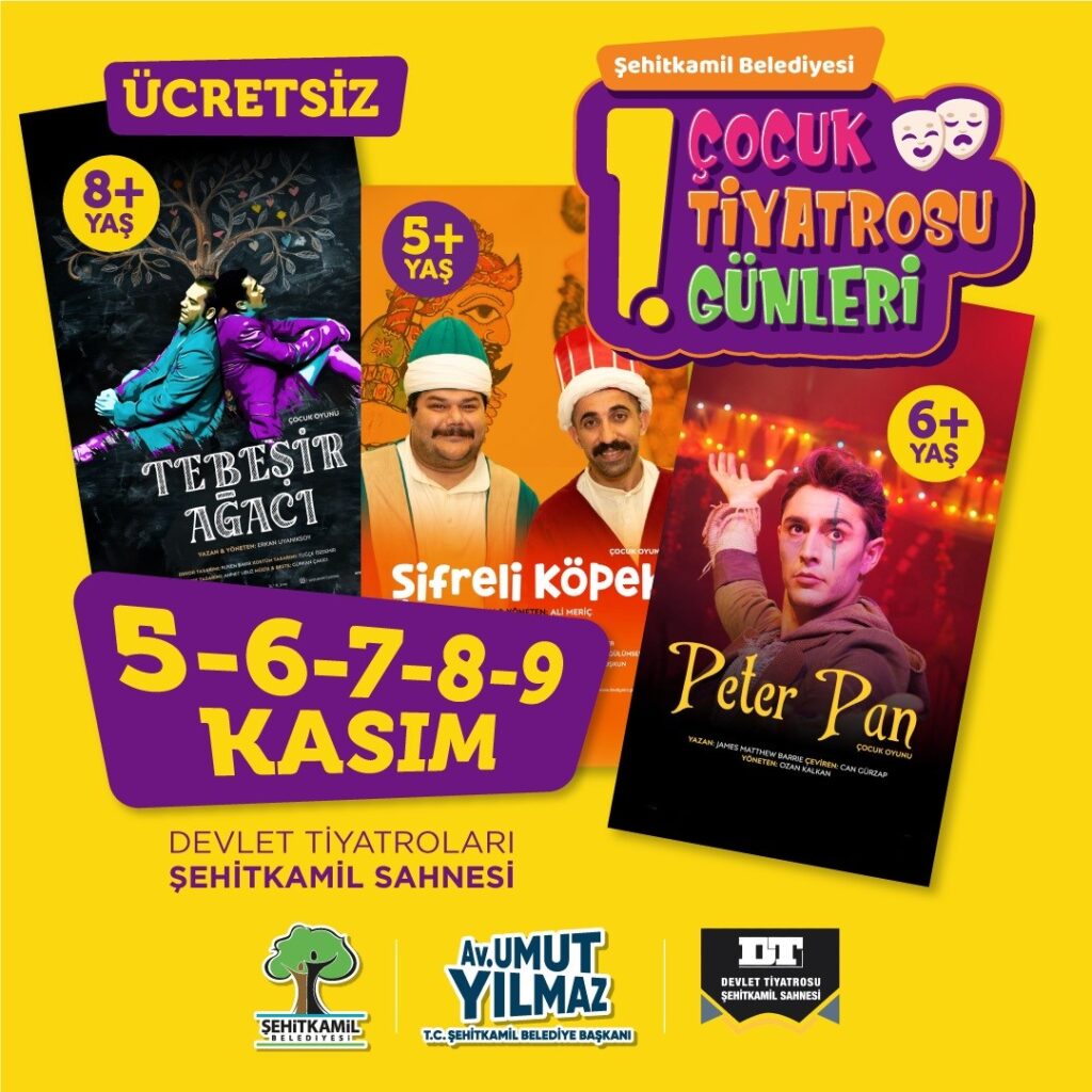 The 1st Children’s Theatre Days are starting in Şehitkamil.