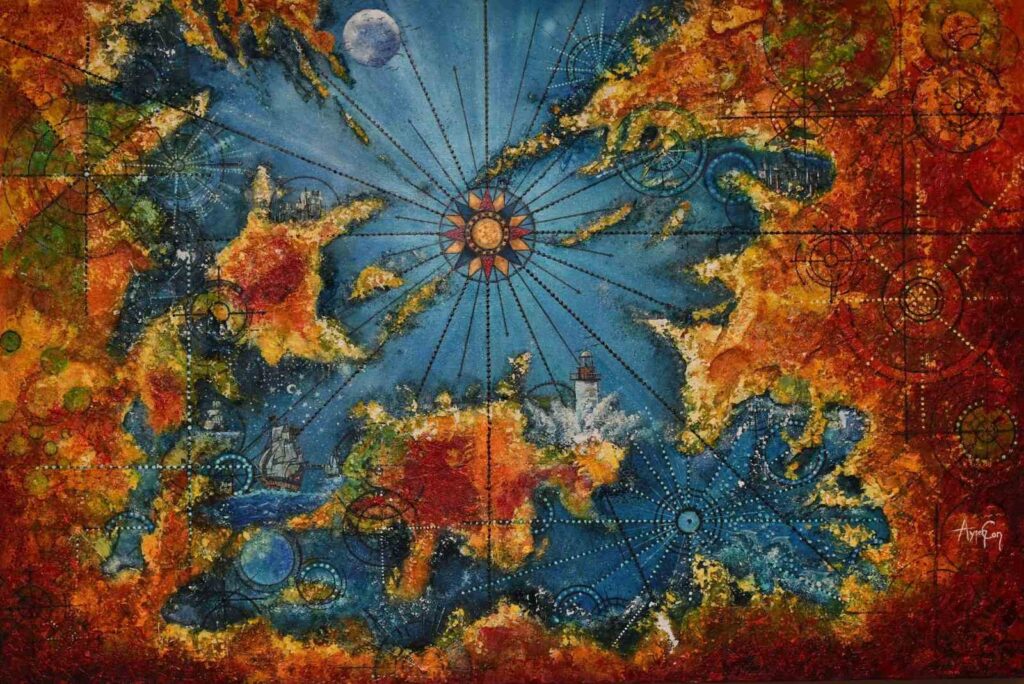 The artist Ayşen Can will open an exhibition at the SANKO Art Gallery.
