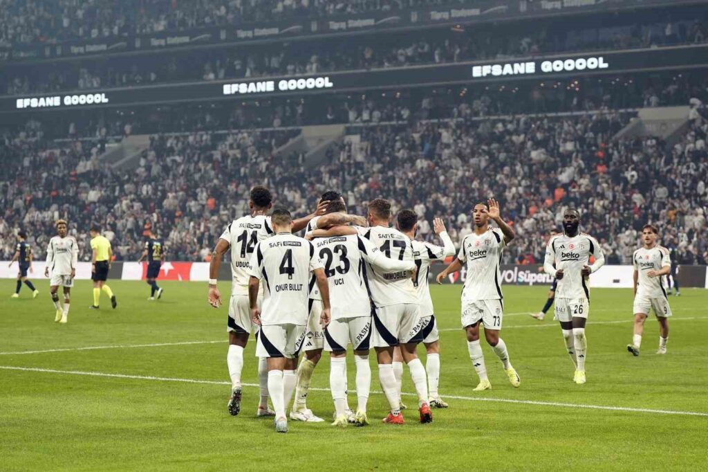 Trendyol Super League: Beşiktaş: 1 – Kasımpaşa: 0 (First half)