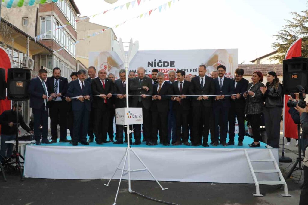 Two districts of Niğde have gained access to natural gas.